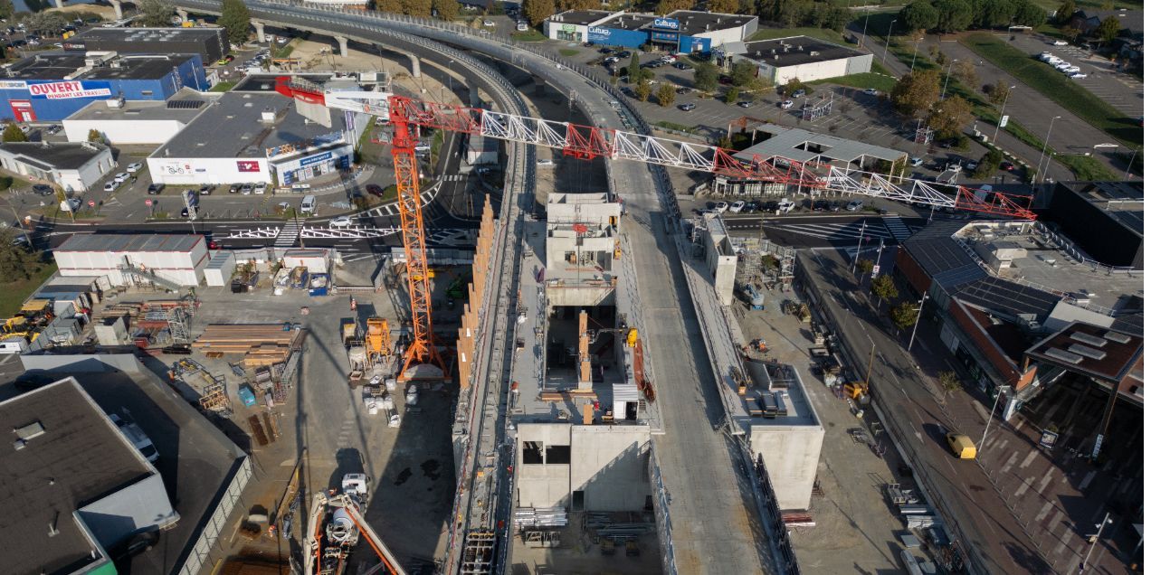 Secteur Centre commercial - Station Labège Madron