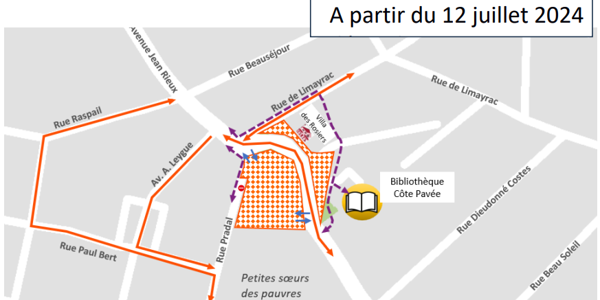INFO TRAVAUX COTE PAVEE