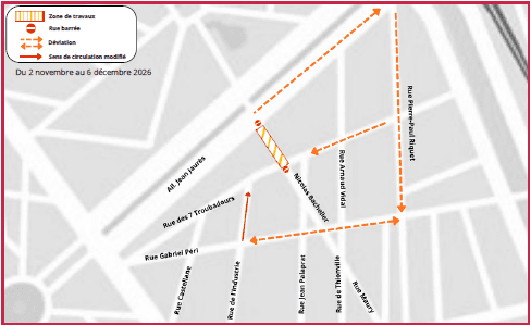 Secteur 4 : Rue Nicolas Bachelier - phase 2