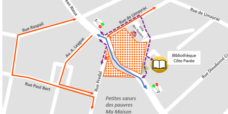 INFO TRAVAUX COTE PAVEE