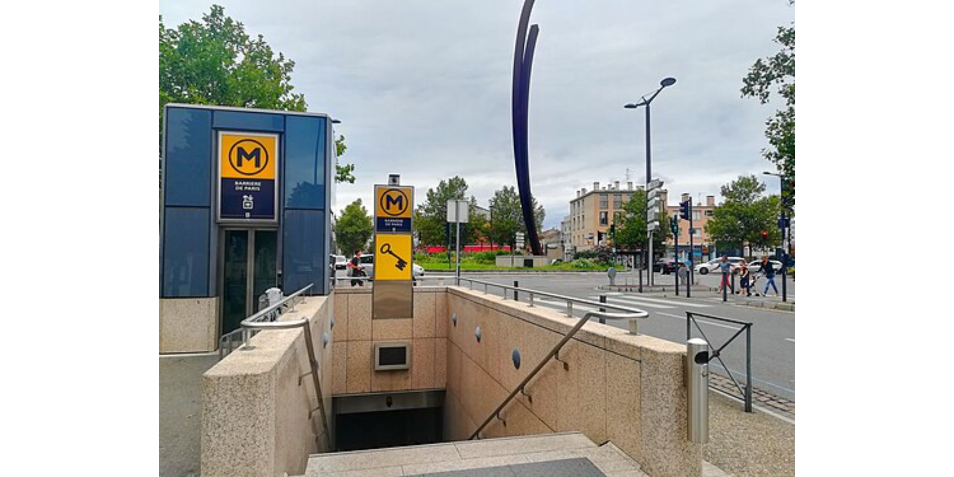 Barrière de Paris : Remplacement des escaliers mécaniques
