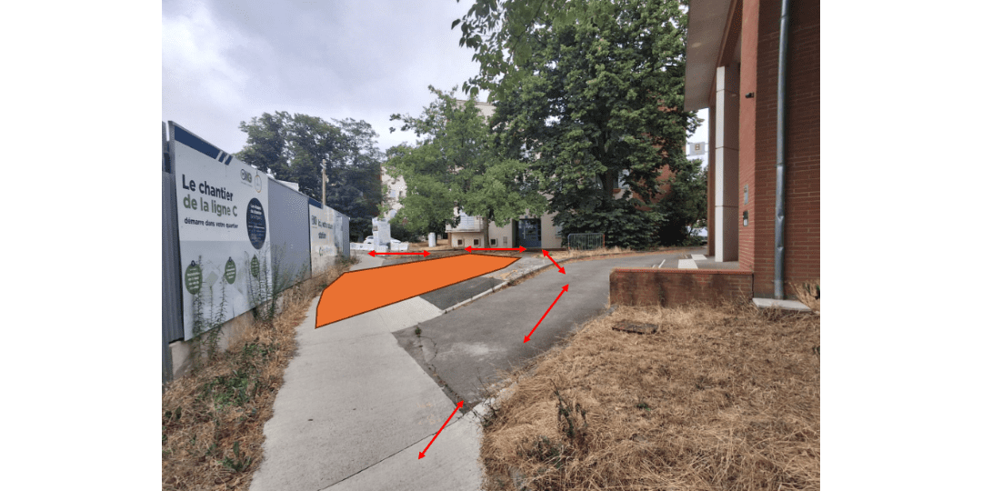 LIGNE C: Station Côte Pavée:  Utilisation d'une aspiratrice résidence des chalets